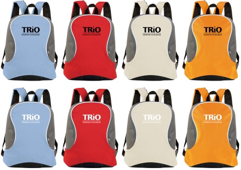 Perfect for packing in all your basic essentials. Zippered main compartment. Padded shoulder straps and hand carry.