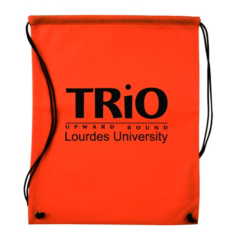 Made of durable eco friendly 80 GSM Nonwoven Polypropylene material. Spacious interior with drawstring cinch top closure. Adjustable soft Nylon cord shoulder straps. All of our nonwoven poly is 100% recyclable and made of 40% pre-consumer recycled contents and 60% post-consumer recycled contents.