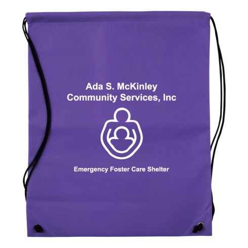 Made of durable eco friendly 80 GSM Nonwoven Polypropylene material. Spacious interior with drawstring cinch top closure. Adjustable soft Nylon cord shoulder straps. All of our nonwoven poly is 100% recyclable and made of 40% pre-consumer recycled contents and 60% post-consumer recycled contents.