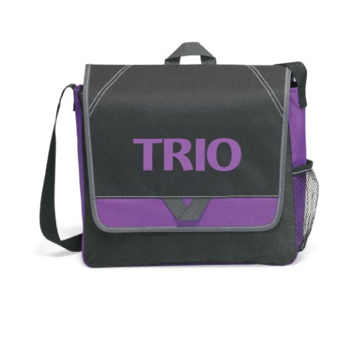 Stock TRIO logo on Purple Elation bags. Now available on theTRIOstore.com at case pricing.