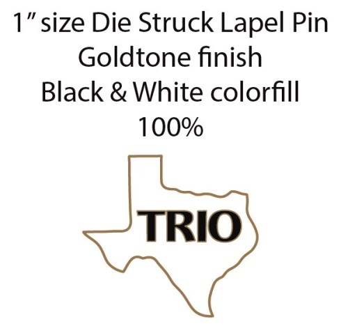 TEXAS TRIO pin