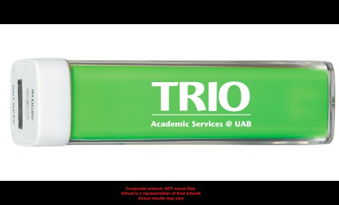 2200 mAh Lithium Ion Grade A Non-Recycled Battery Features A USB Output And Micro USB Input (Cord Included) Charges Smart Phones, MP3 Players, And More! 5 Volt, .8 Amp Output Requires Your Phone's Charging Cord To Charge Your Device