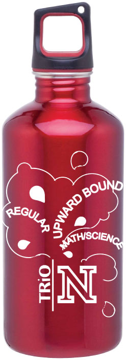 20 oz h2go single wall 18/8 stainless steel water bottle with threaded 2-tone lid