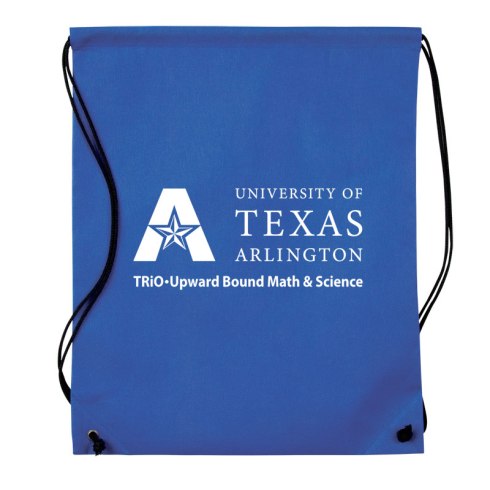 Blue with White imprint