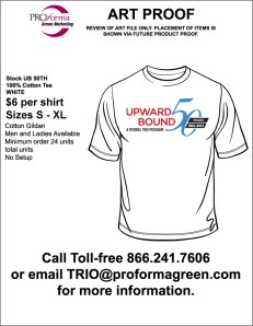 100% cotton tee shirts.