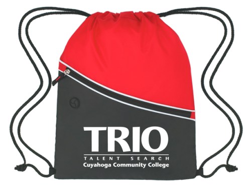 Made Of 210D Polyester Built-In Slot For Ear Buds Large Front Zippered Pocket Drawstring Closure Spot Clean/Air Dry