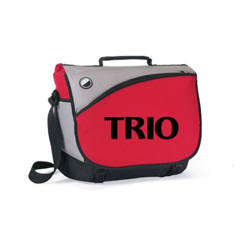 Urban styling means even the most tech savvy professional will look great on the go Padded computer sleeve (fits up to: 15.4" laptop) with accessory pockets MP3/CD player pocket and molded outlet for earphones Front zippered pocket Padded grab handle Adjustable, non-removable shoulder strap.