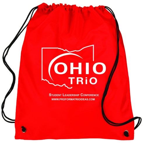 The Classic cinch up backpack from Jetline offers unparalleled value with a huge color selection to match your school, team or corporate colors. Made of 210D Polyester. Adjustable soft Nylon shoulder strap doubles as drawstring closure. 