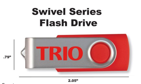 One color imprint TRIO to match body color.