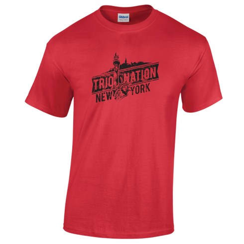 TRIO Nation New York Stock Art. One color imprint.