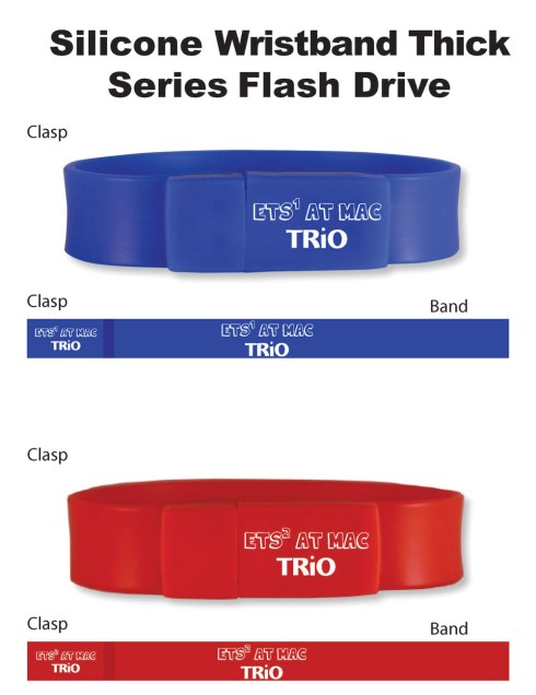 Imprint on band and clasp