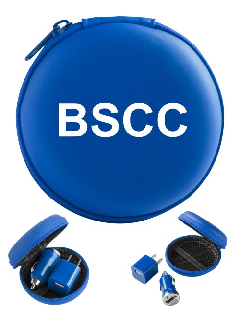 Charge in the car or in the office.