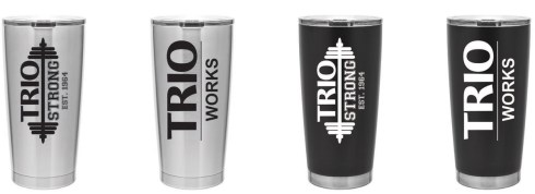 20 oz double wall 18/8 stainless steel copper vacuum insulated tumbler with tapered construction and clear push-on lid- retail gift box includedhot 8 hours cold 16 hours