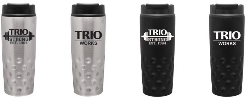 16.9 oz double wall 18/8 stainless steel thermal tumbler with copper vacuum insulation, one-touch push button threaded lid with locking mechanism- retail gift box includedhot 12 hours cold 24 hours