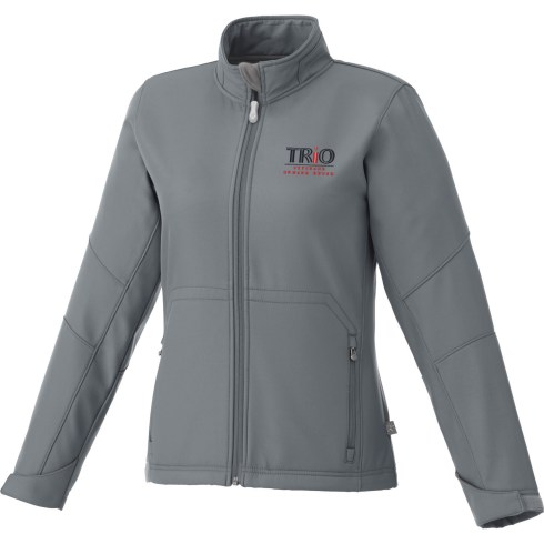 Full front-zip jacket features SMARTech; 300 fabrication. Zippered front side pockets and adjustable selffabric cuffs. Articulated elbows. Contrast adjustable draw cord and toggle at hem. Engineered cut-and-sewn details on body and sleeves. Stitching details on collar and front pockets.